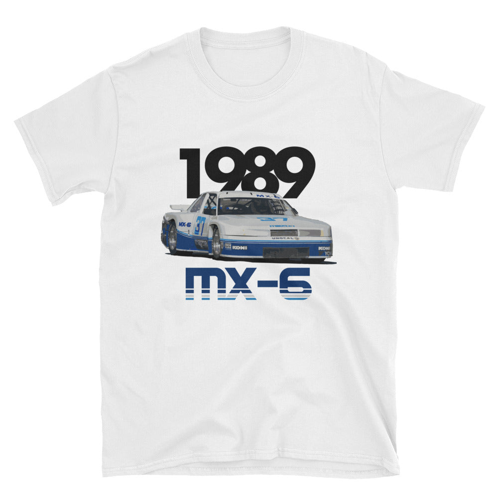 1989 MX-6 IMSA GTU Race Car T-Shirt