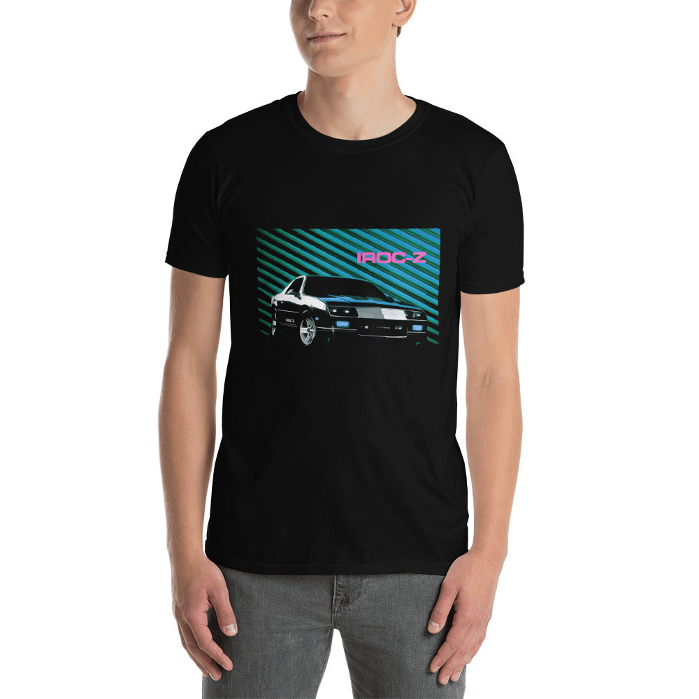 Camaro Z28 IROC-Z 1980's Miami Short-Sleeve Unisex T-Shirt