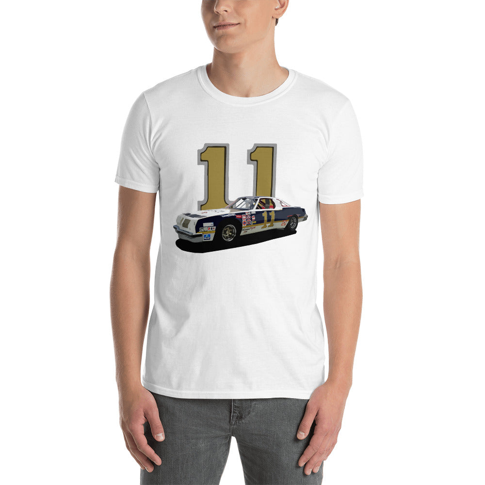 Cale Yarborough #11 Oldsmobile Race Car Short-Sleeve Unisex T-Shirt