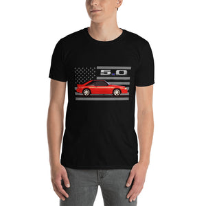 1993 Ford Mustang Cobra 5.0 Logo Short-Sleeve Unisex T-Shirt