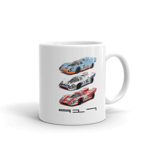 917 Endurance Retro Race Cars Mug