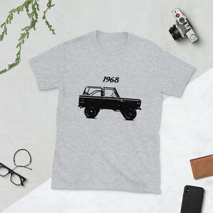 1968 Blacked Out Ford Bronco Short-Sleeve Unisex T-Shirt