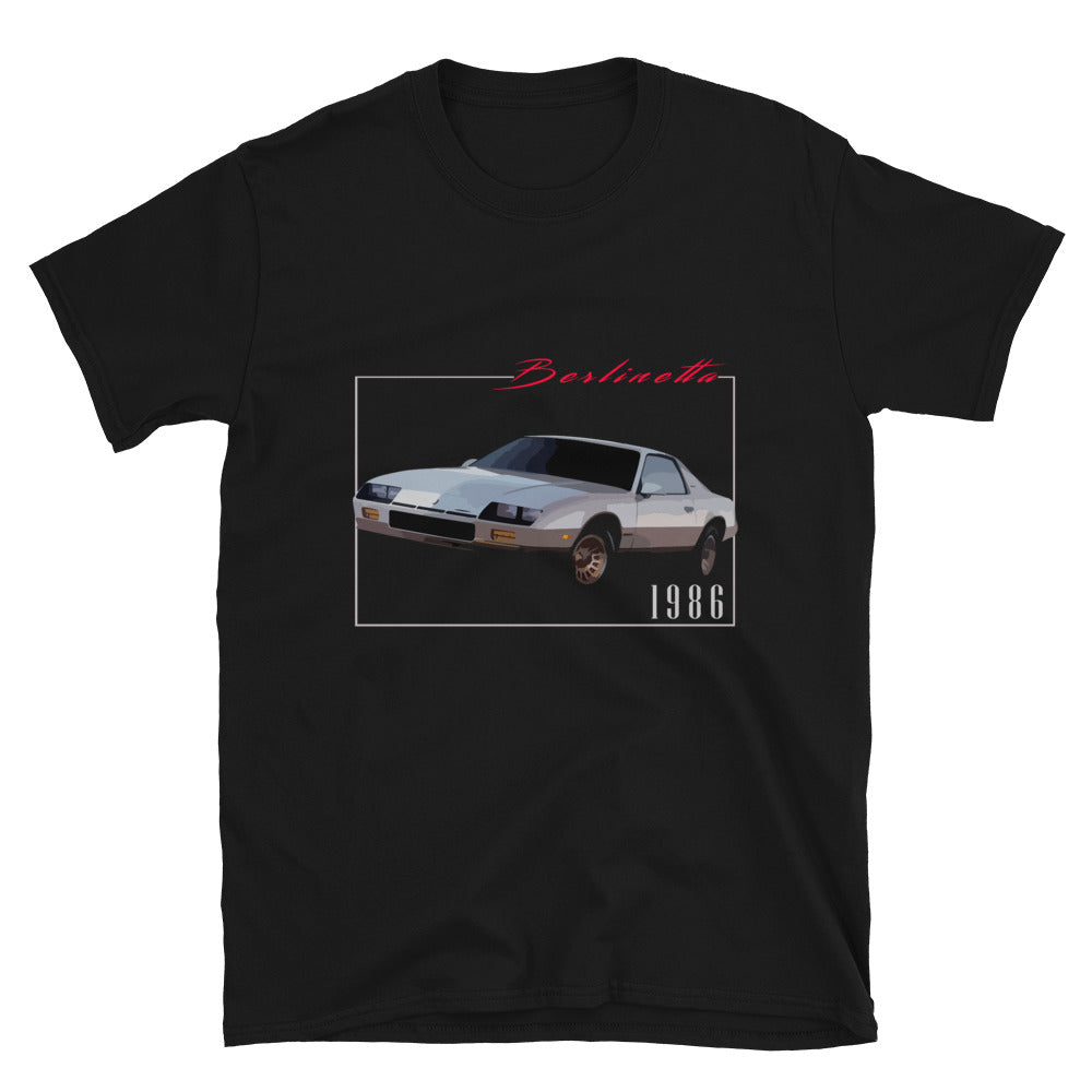 1986 Camaro Berlinetta Short-Sleeve Unisex T-Shirt