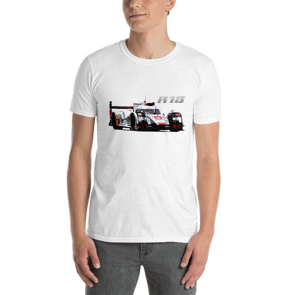 E-Tron Quattro R18 LMP1 Race Car Short-Sleeve Unisex T-Shirt