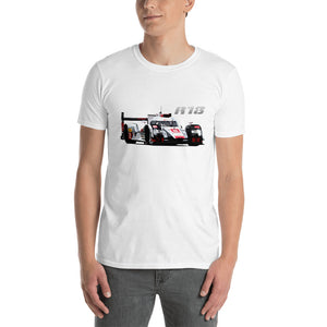 E-Tron Quattro R18 LMP1 Race Car Short-Sleeve Unisex T-Shirt