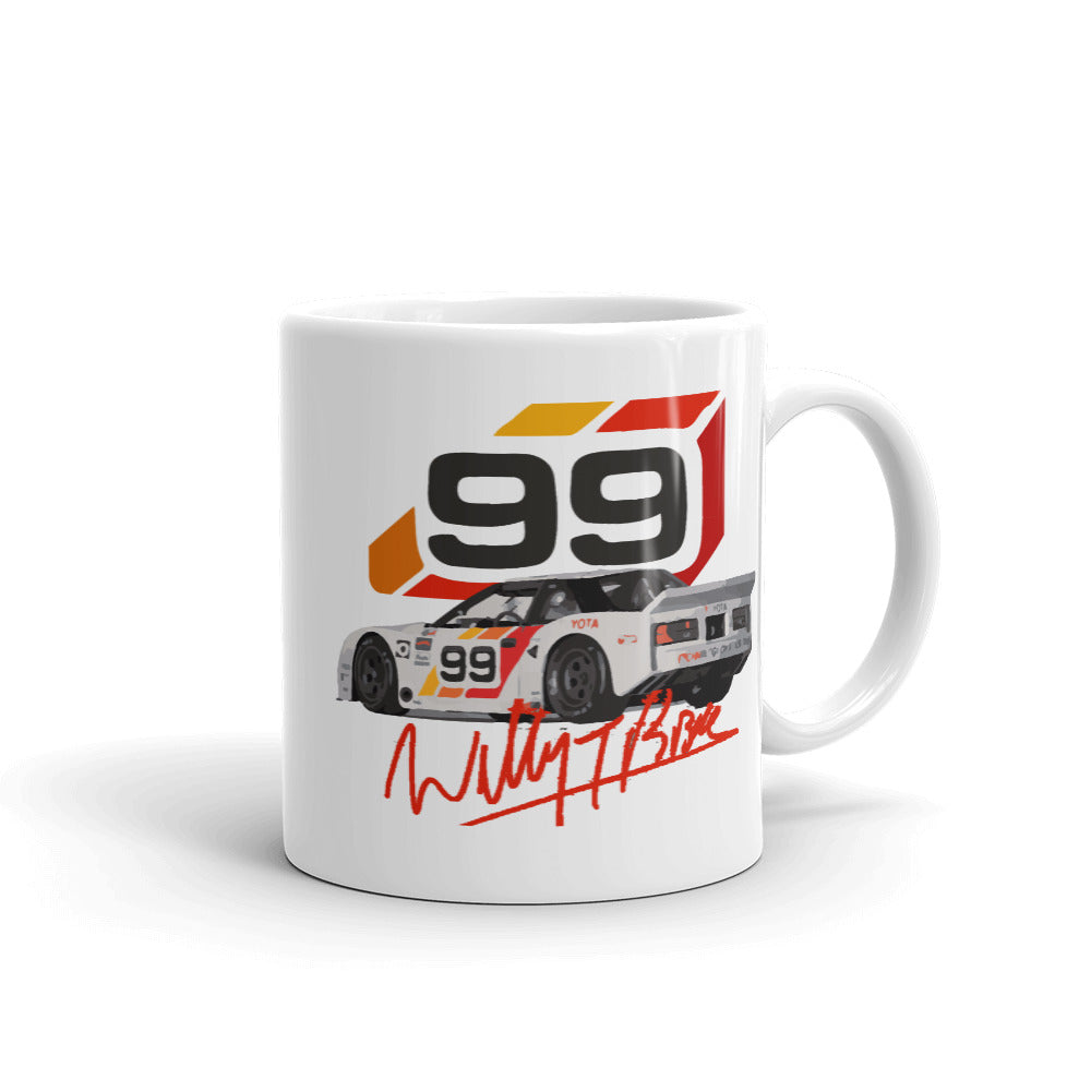1986 Willy T Ribbs Celica IMSA GTO Race Car Mug