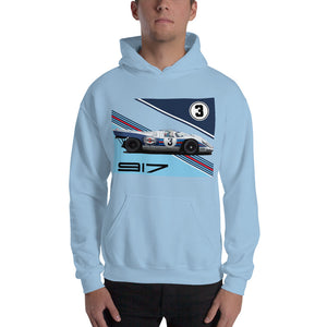 Retro Racing 917K Vintage Endurance Race Car Unisex Hoodie