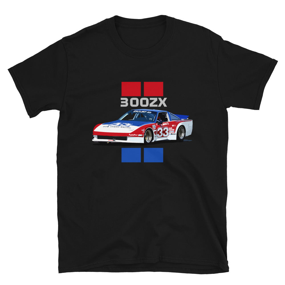 Paul Newman 300ZX Retro Race Car Short-Sleeve Unisex T-Shirt