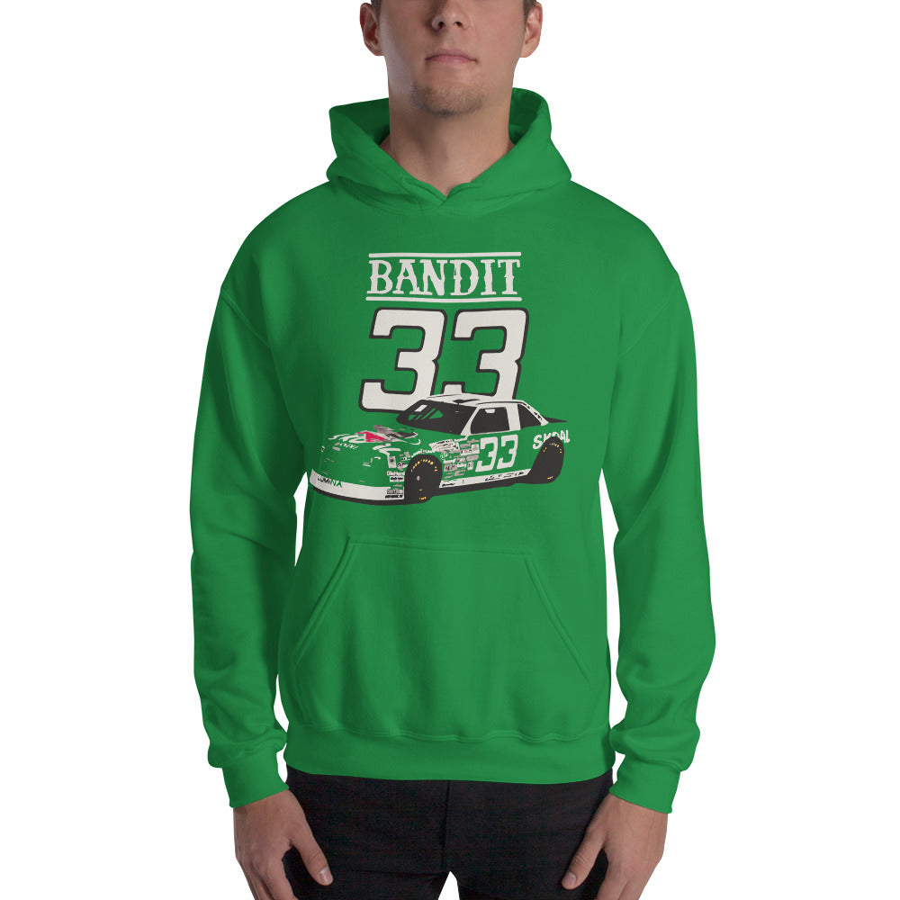 1993 Harry Gant #33 Chevy Lumina Skoal Bandit Race Car Unisex Hoodie