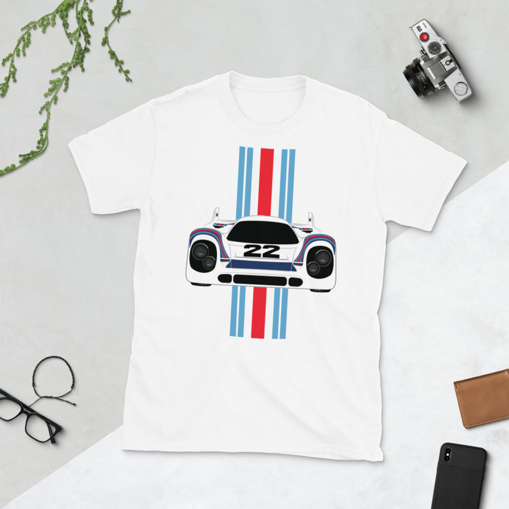 917 Martini Racing Stripes Short-Sleeve Unisex T-Shirt