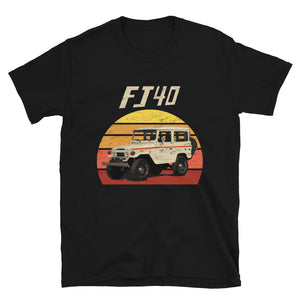 FJ40 Retro Land Cruiser SUV Short-Sleeve Unisex T-Shirt