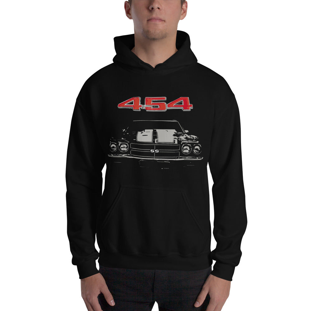 Vintage Chevy Chevelle SS 454 Unisex Hoodie
