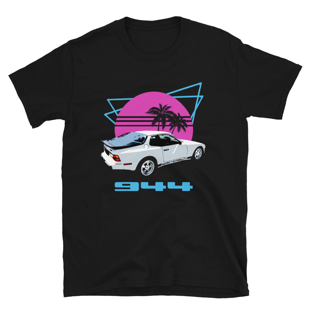 Retro 944 Miami Beach Short-Sleeve Unisex T-Shirt