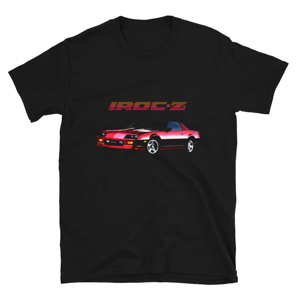 Red Camaro IROC Z Logo Short-Sleeve Unisex T-Shirt