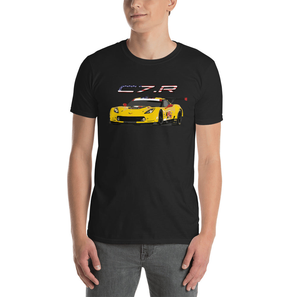 2019 Chevy Corvette C7.R GTLM Race Car T-Shirt