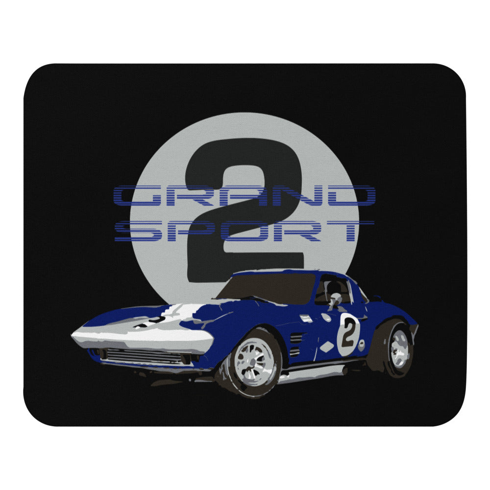 1963 Corvette Grand Sport Racer #2 Mouse pad