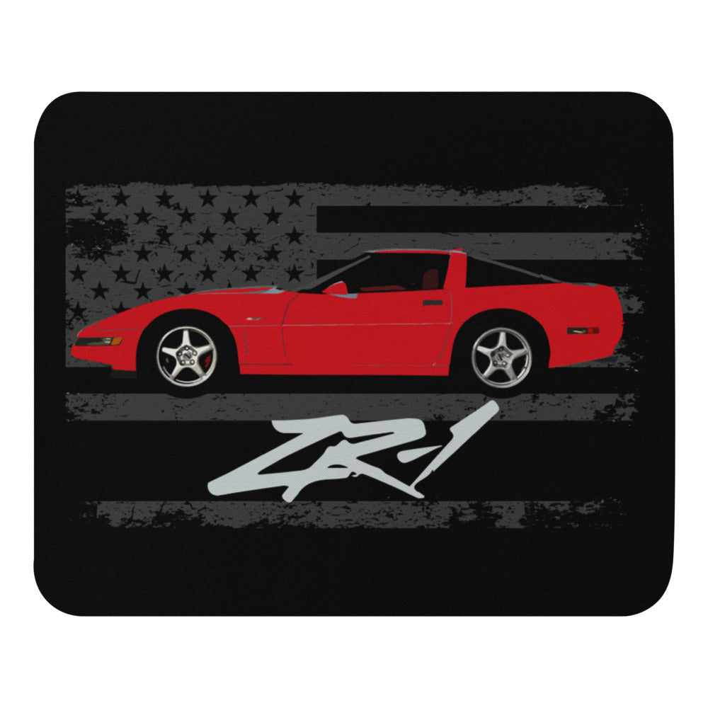 Torch Red 1994 Chevy Corvette C4 ZR-1  ZR1 Mouse pad