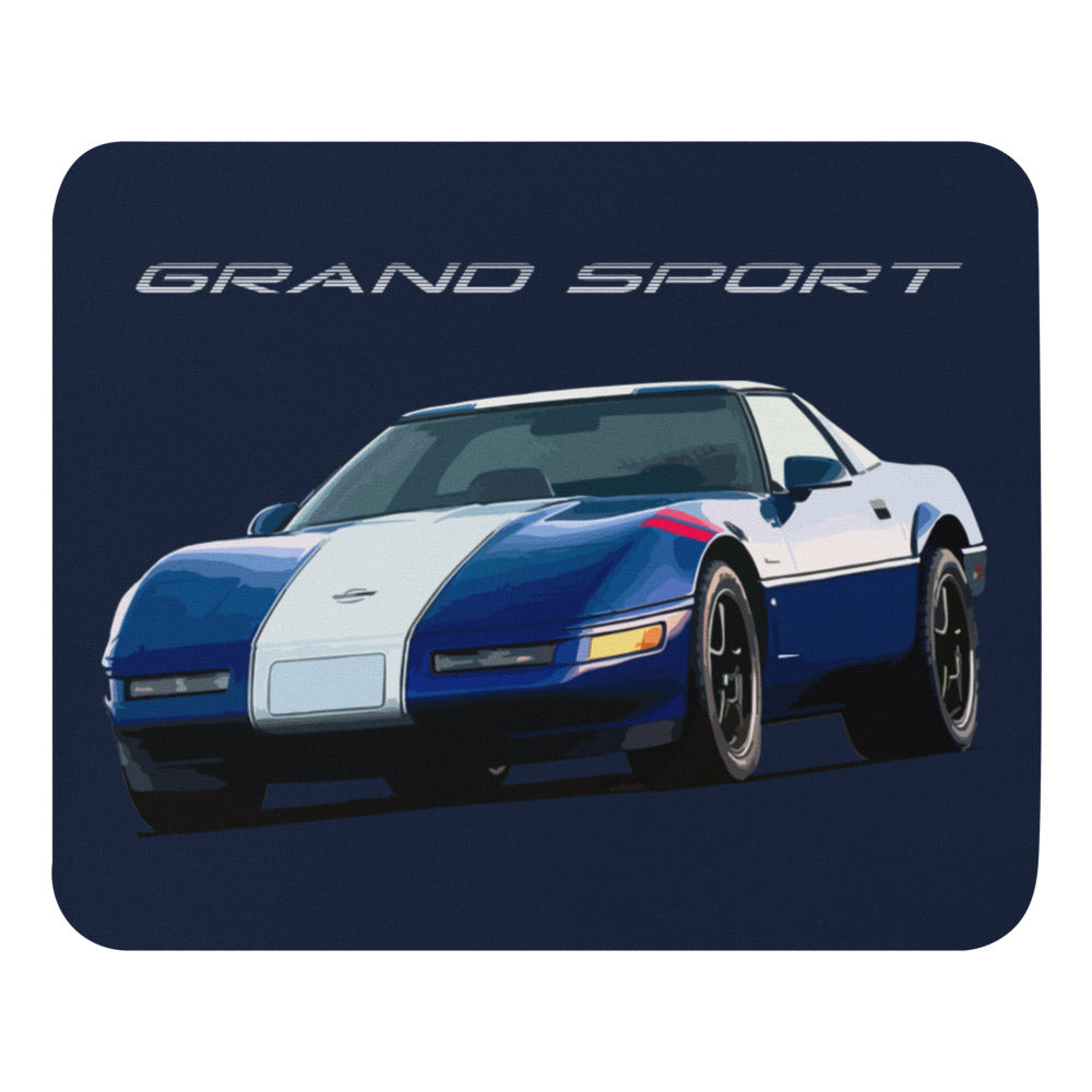 1996 Chevy Corvette Grand Sport C4 Vette Mouse pad