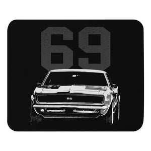 American Antique Collector Muscle Car 1969 Chevy Camaro Mouse pad