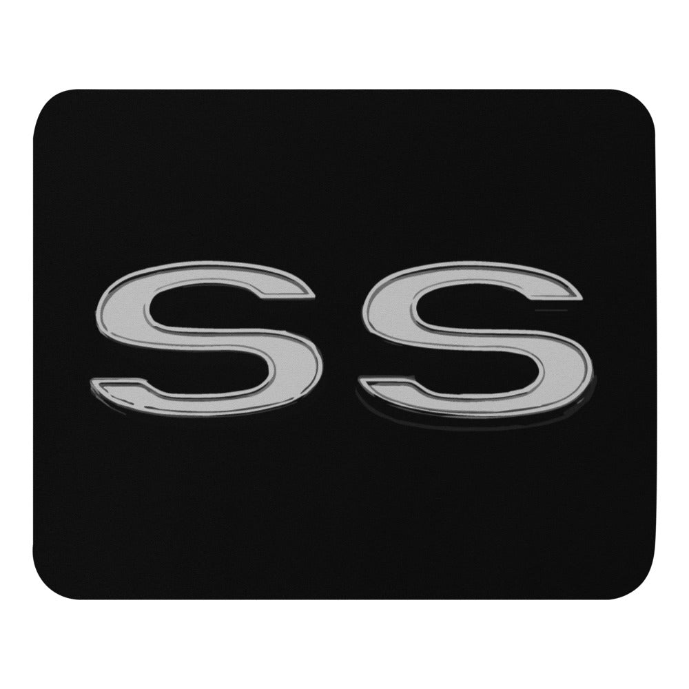 Chevy SS Super Sport Logo Emblem Chevelle Muscle Car Mouse pad
