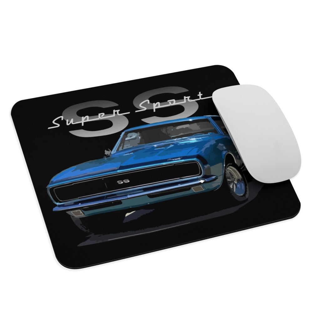 Super Sport Chevy Camaro SS Muscle Car Custom Gift Mouse pad