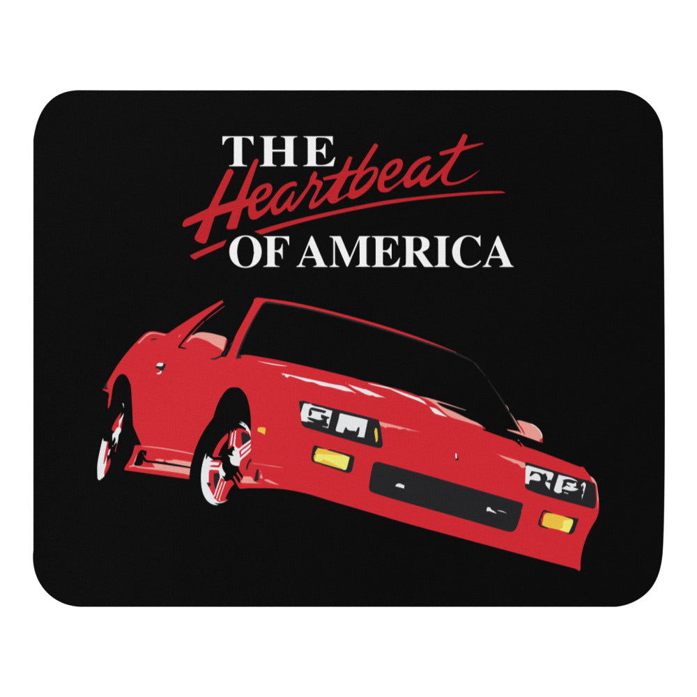 1991 Chevy Camaro 3rd Gen Heartbeat of America Mouse pad