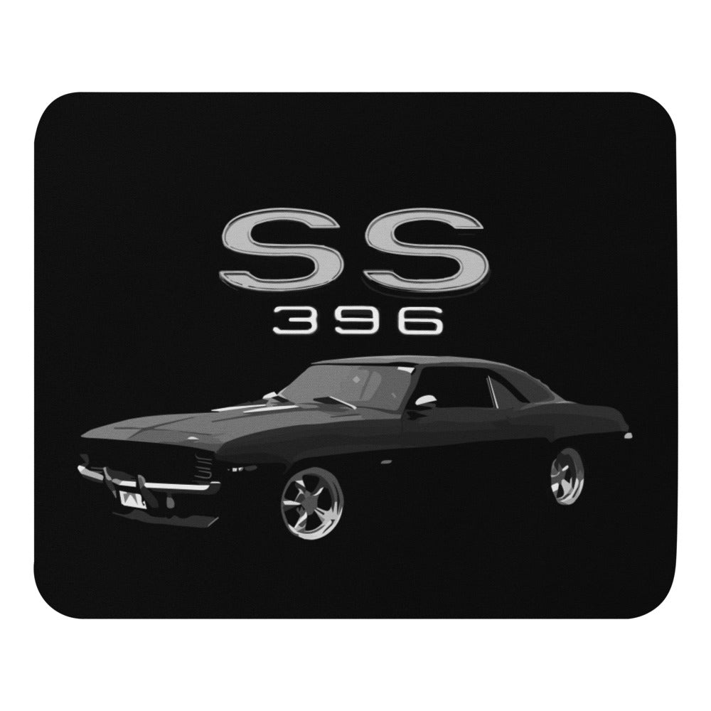 Chevy Camaro SS 396 Muscle Car Custom Art Gift Mouse pad