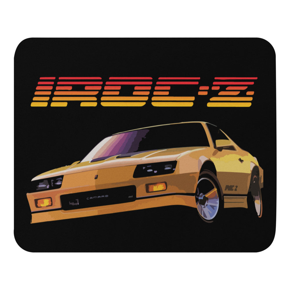 Camaro IROC-Z Z28 Retro 80's Car  Custom Art Gift Mouse pad