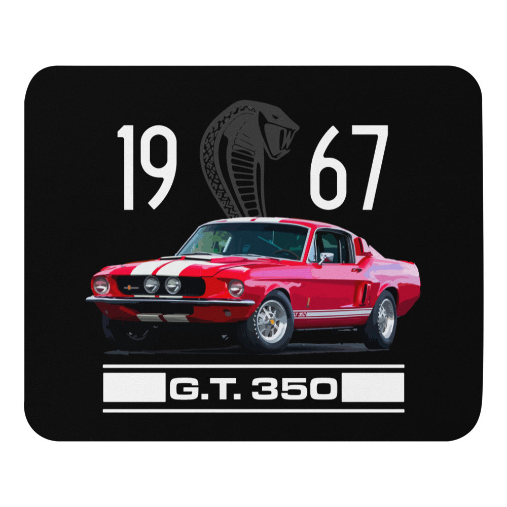 1967 Shelby GT350 Mustang Fastback Collector Car Mouse pad