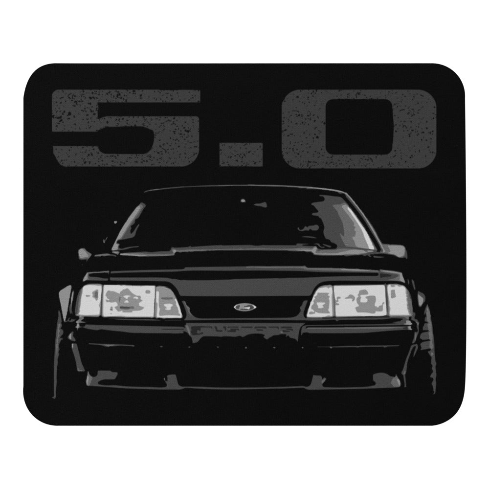 5.0 Mustang Fox Body Widebody Front Headlights Mouse pad