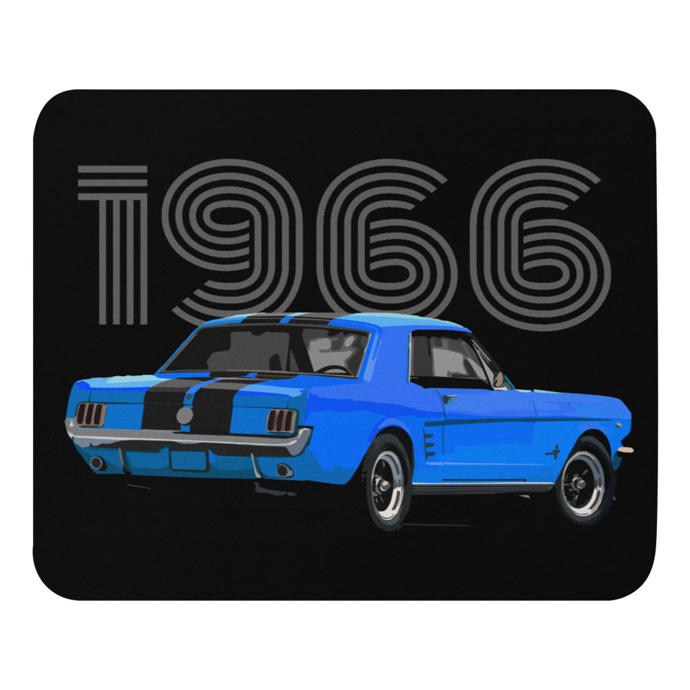 1966 Mustang Classic Antique Car Mouse pad