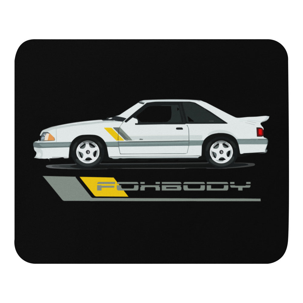 1989 Mustang SSC Foxbody Fox Body Custom Art Mouse pad