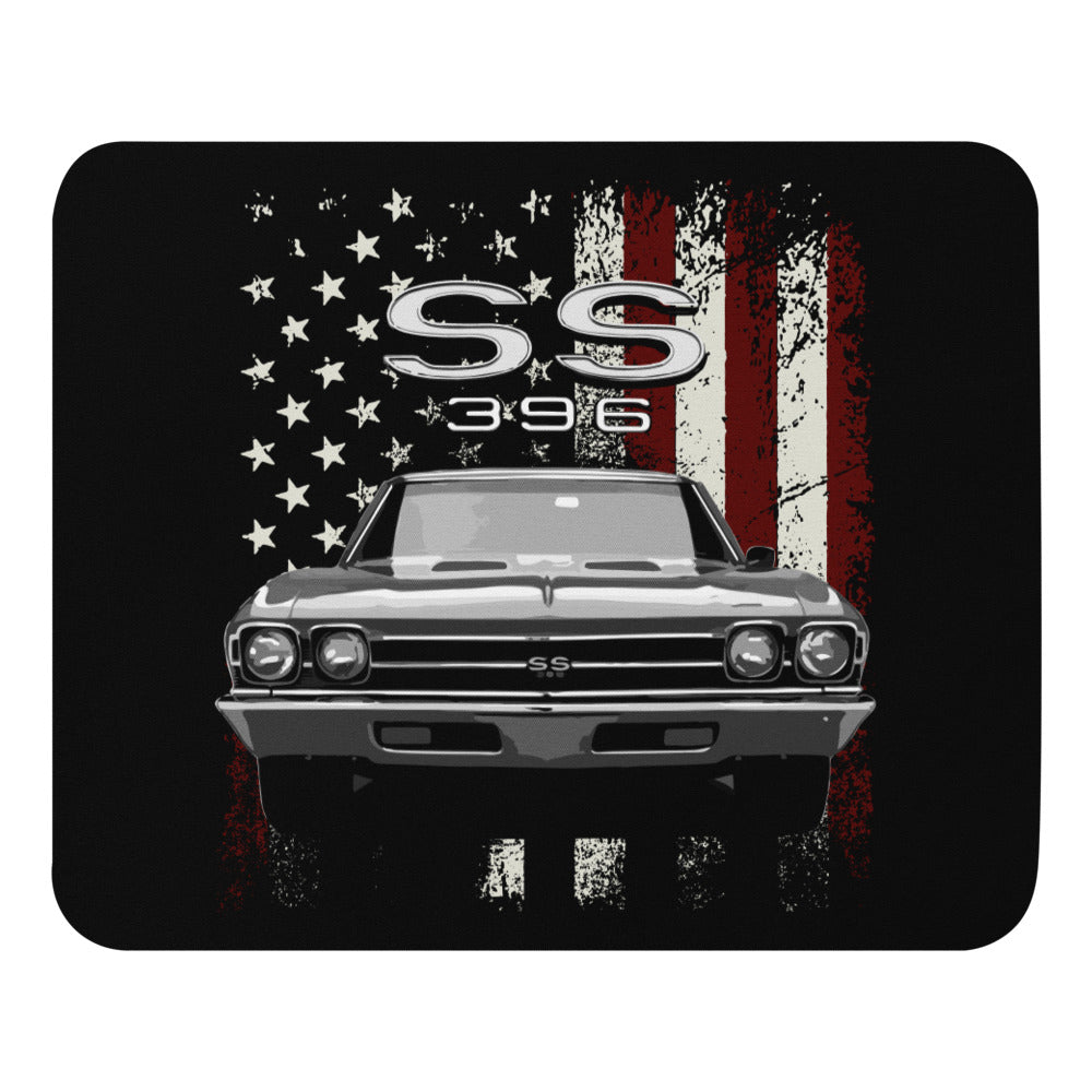 1969 Chevy Chevelle SS 396 Classic American Muscle Car Mouse pad