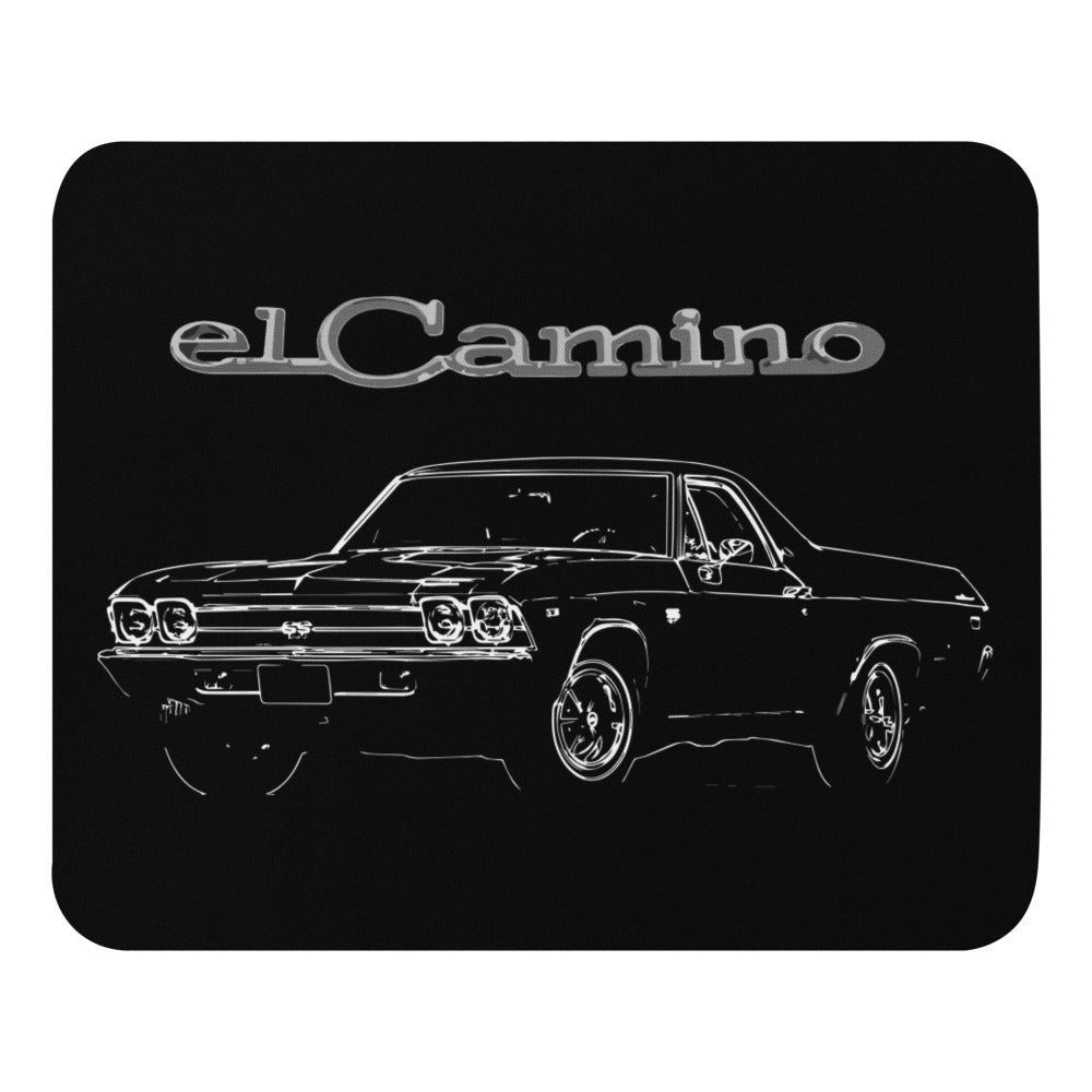 1969 Chevy El Camino Antique Collector Car Gift Mouse pad