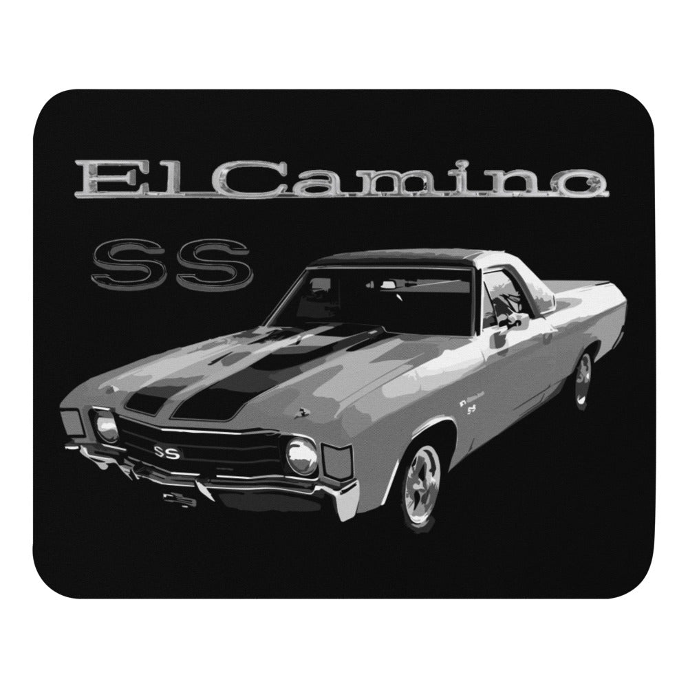 1972 Chevy El Camino SS Classic Car Mouse pad
