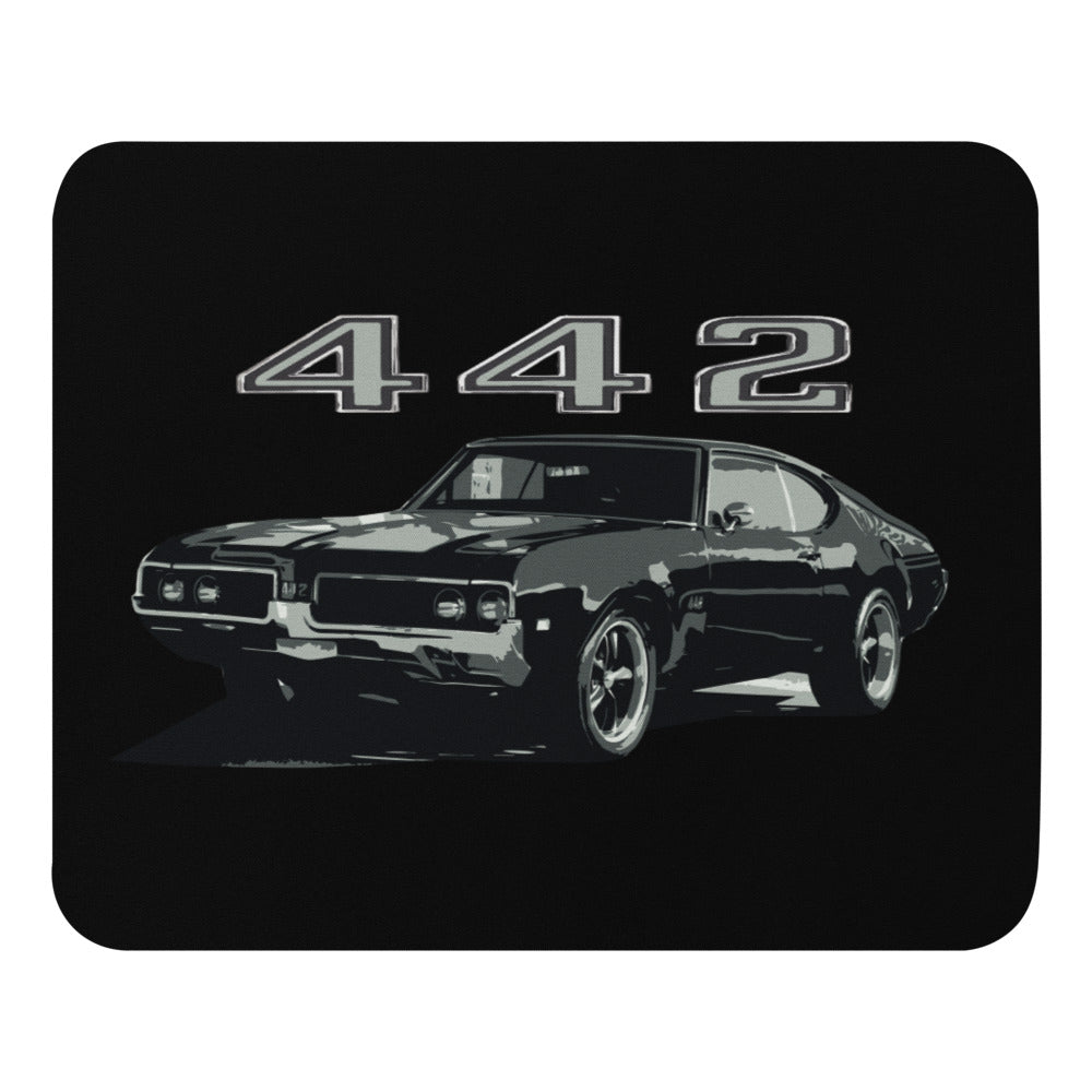 1960s Muscle Car Olds 442 Mouse pad