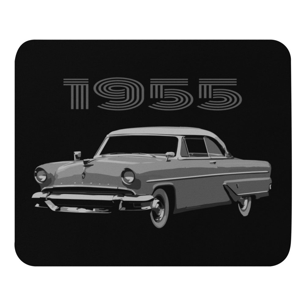 1955 Lincoln Capri Antique Classic Car Mouse pad