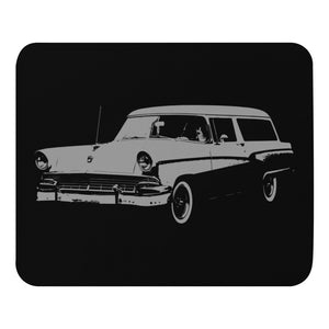 1956 Ford Station Wagon Antique Car Owner Gift Mouse pad