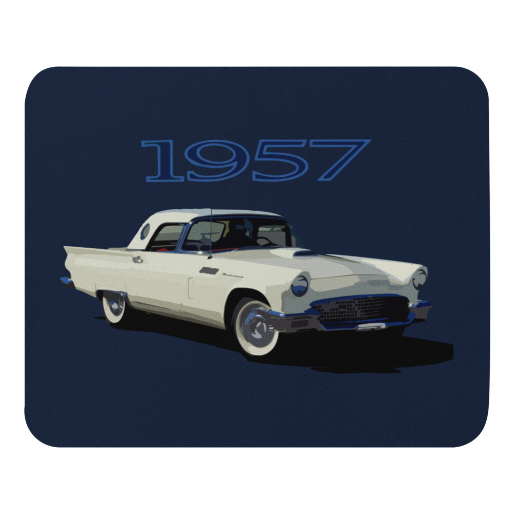 1957 Ford Thunderbird American Classic Car Mouse pad