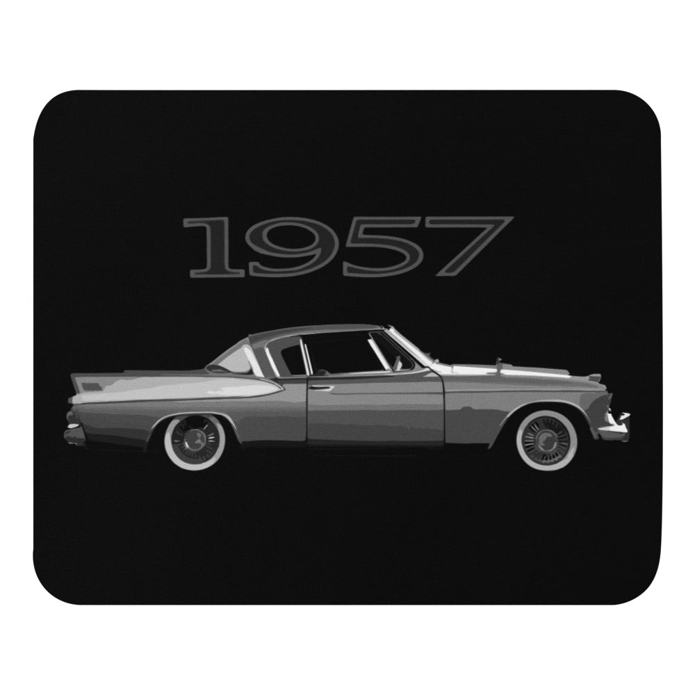 1957 Studebaker Antique Classic Car Mouse pad