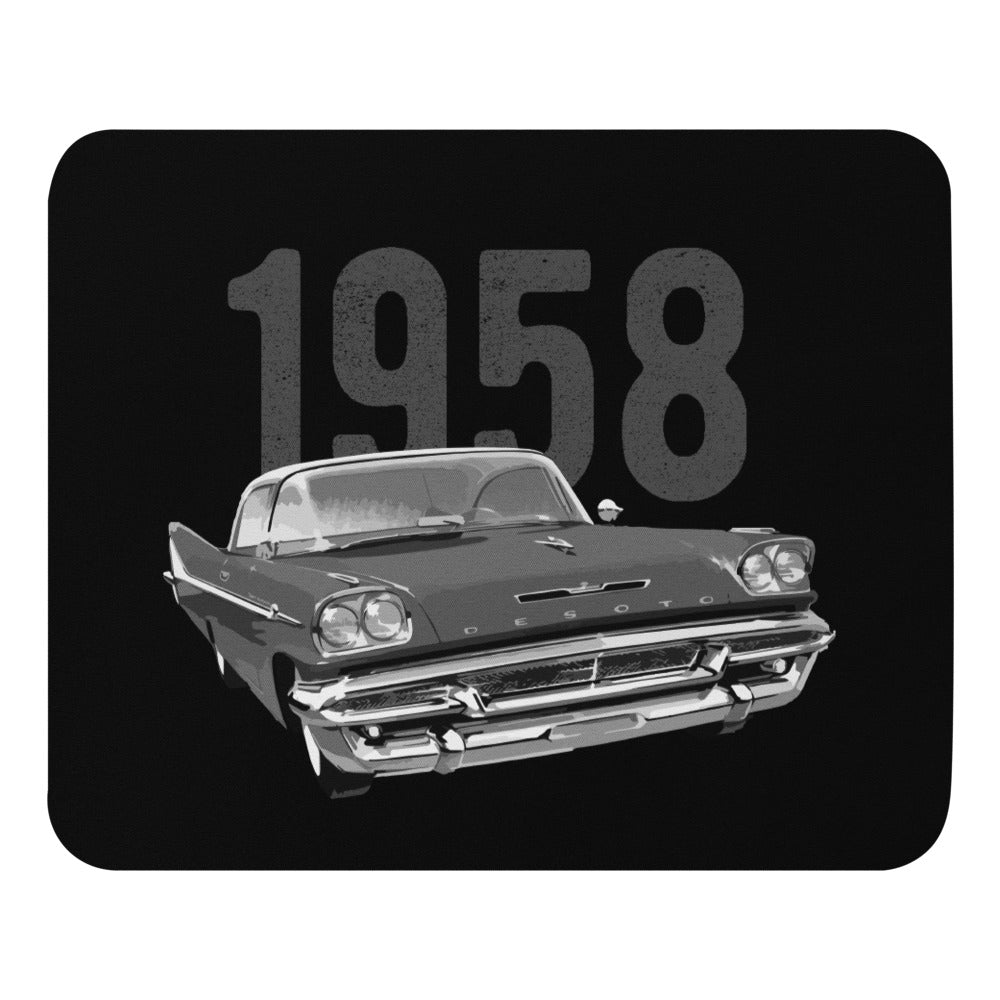 1958 Desoto Antique Classic Car Mouse pad