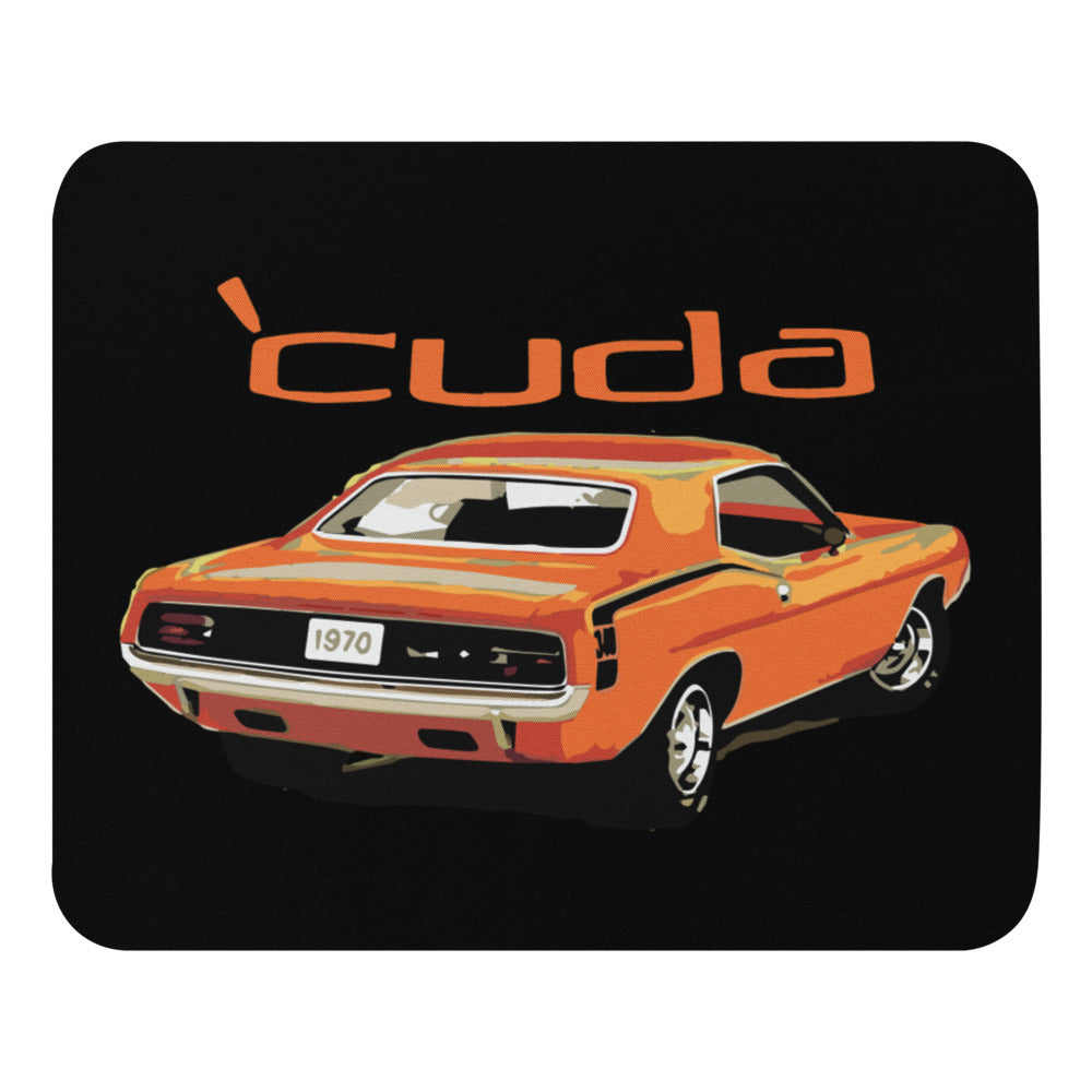 1970 Barracuda Cuda 340ci Hardtop Muscle Car Mouse pad