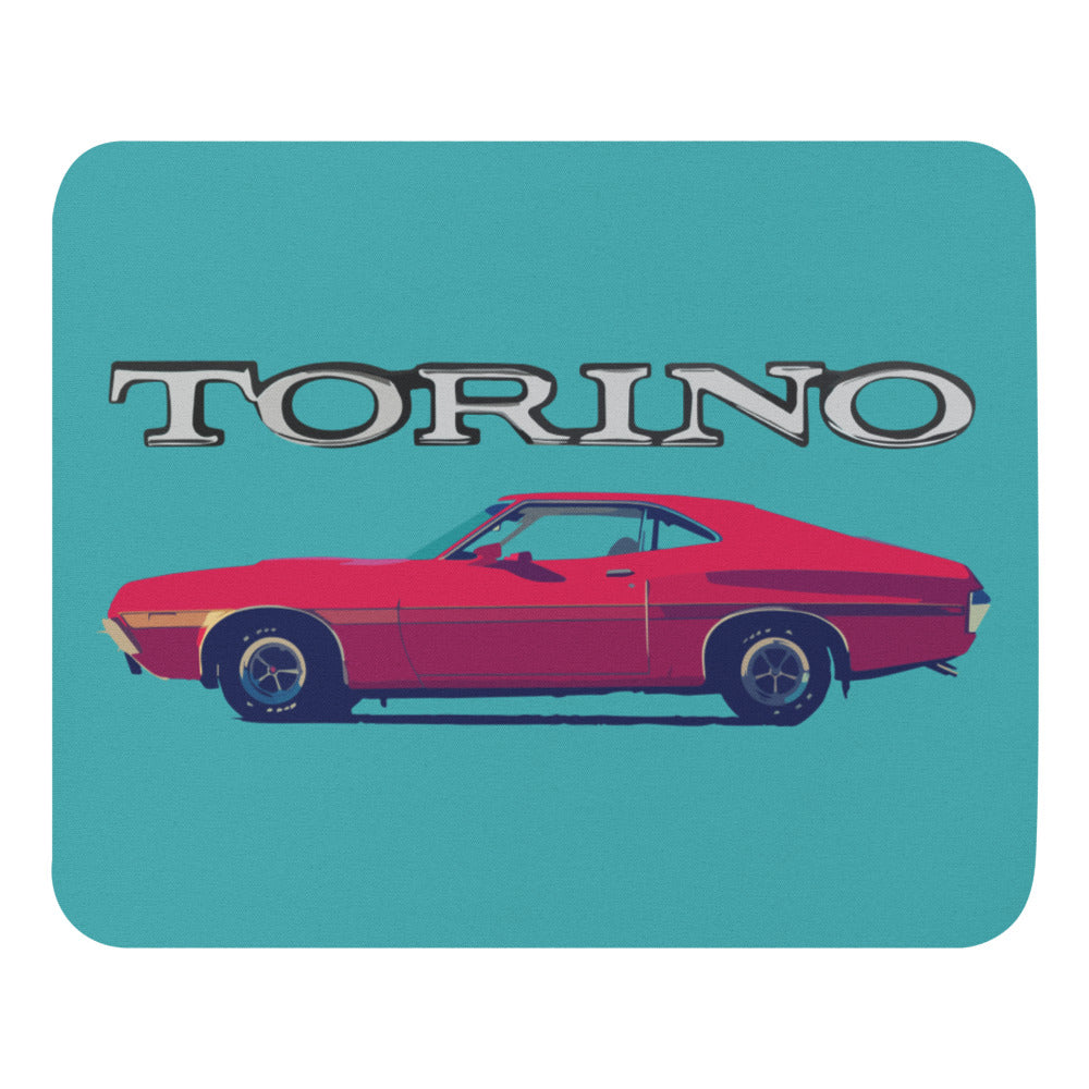 1972 Ford Gran Torino Sport Muscle Car Owner Gift Mouse pad