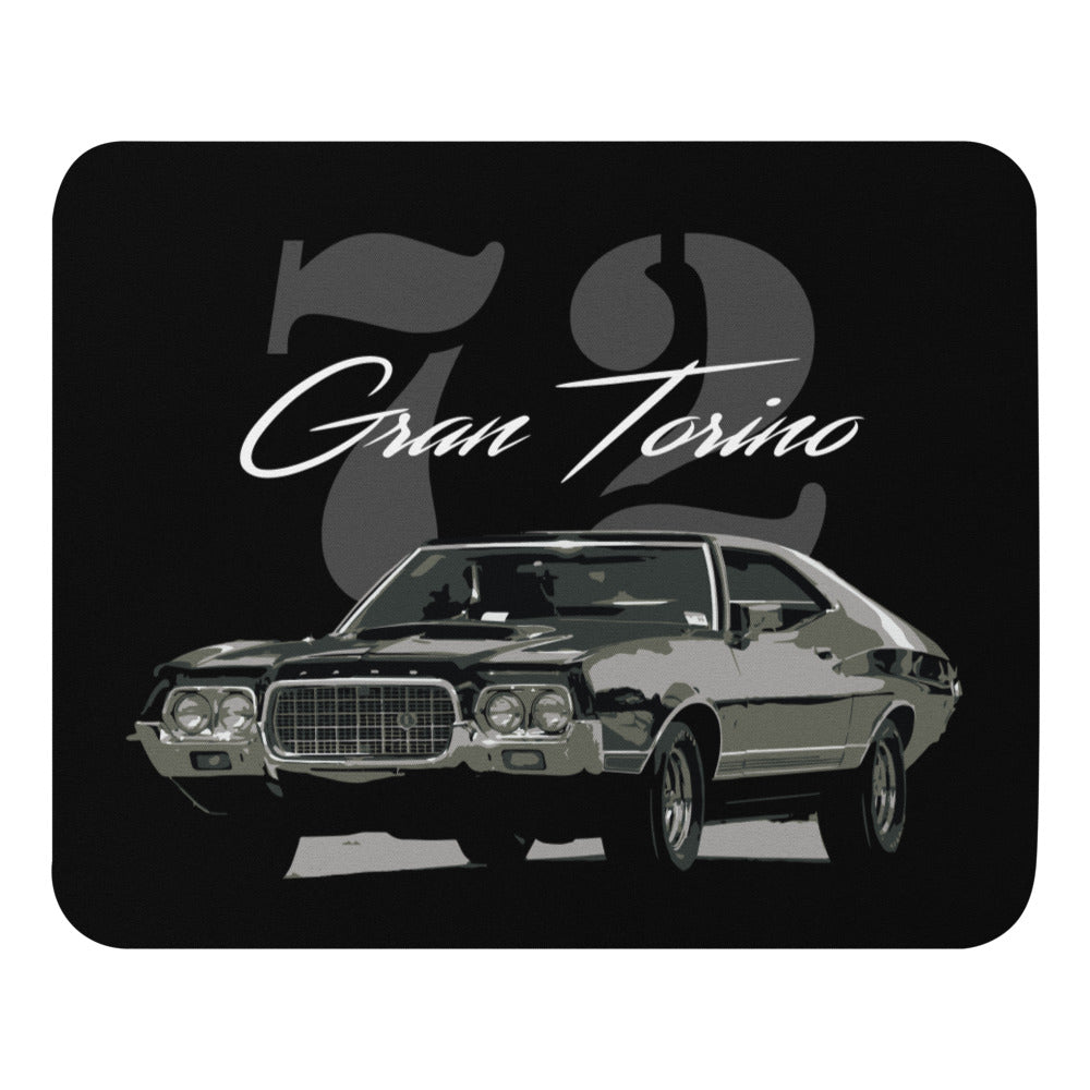 1972 Ford Gran Torino Collector Car Owner Gift Mouse pad