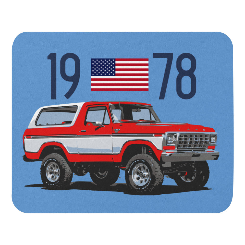 1978 Ford Bronco Ranger XLT Truck Owner Gift Mouse pad