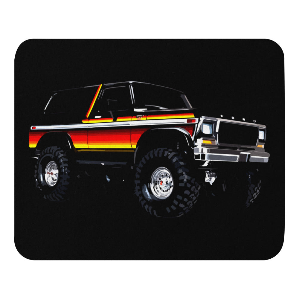 Retro 1979 Sunset Ford Bronco Mouse pad