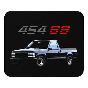 1990s Chevy 1500 454 SS Pickup Truck Mouse pad