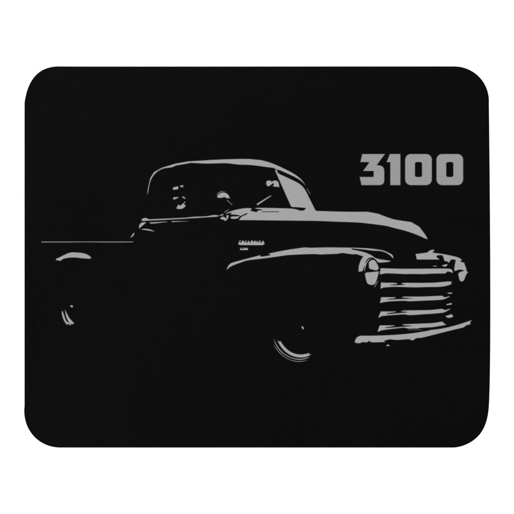 Antique Chevy 3100 Pickup Truck Custom Art Mouse pad