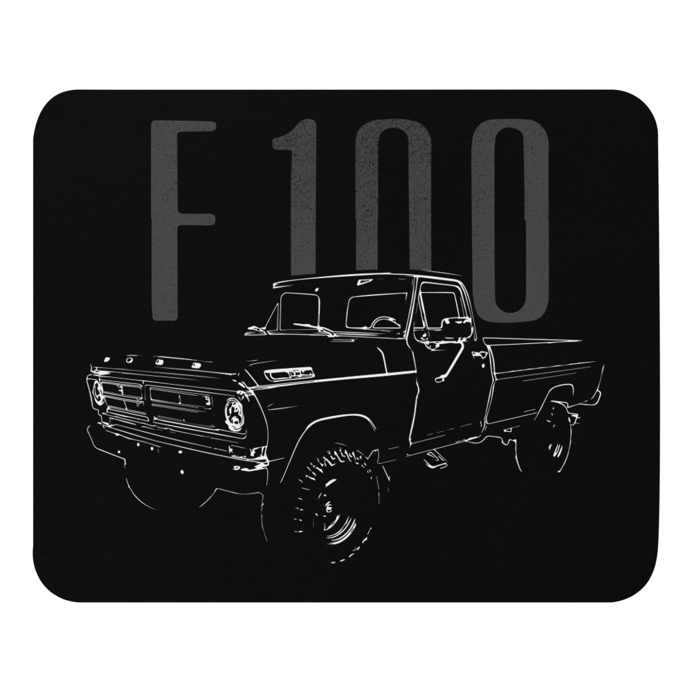 1972 Ford F100 Vintage Pickup Truck Owner Gift Mouse pad