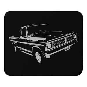 1972 Ford F100 Antique Truck Mouse pad